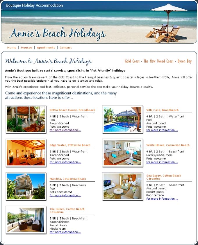 Annies Beach Accomodation