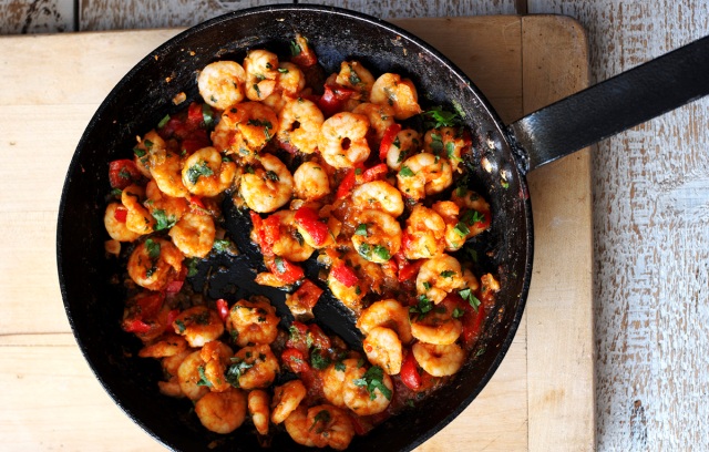 Chilli Prawns