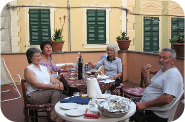 Levitating on a day trip to Levanto