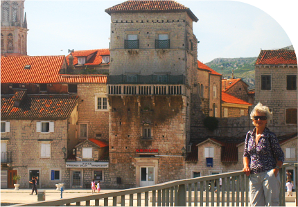 Riding the Dalmation Coast to Rovinj