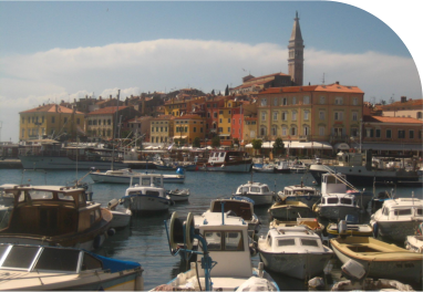 Riding the Dalmation Coast to Rovinj